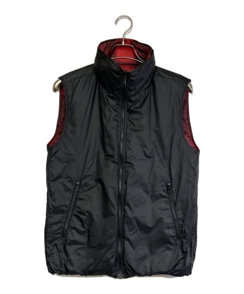 DOLCE & GABBANA（ドルチェ＆ガッバーナ）DOLCE & GABBANA (ドルチェ＆ガッバーナ) ダウンベスト レッド×ブラック サイズ:SIZE 46の古着・服飾アイテム