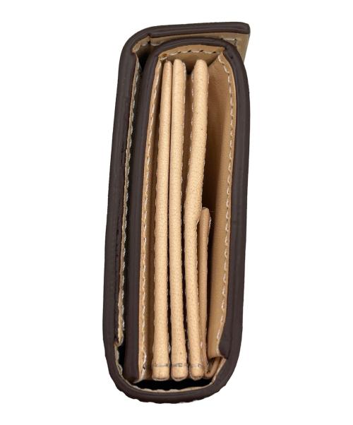 M+（エムピウ）m+ (エムピウ) 3つ折り財布 ブラック 未使用品の古着・服飾アイテム