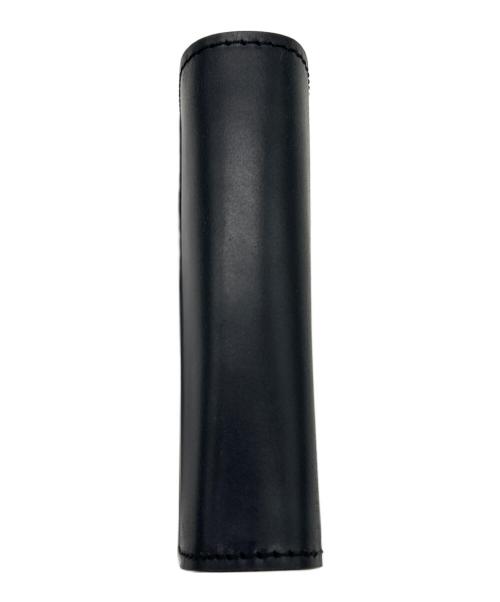 M+（エムピウ）m+ (エムピウ) 3つ折り財布 ブラック 未使用品の古着・服飾アイテム