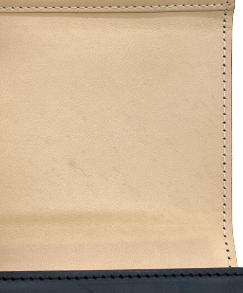 M+（エムピウ）m+ (エムピウ) 3つ折り財布 ブラック 未使用品の古着・服飾アイテム