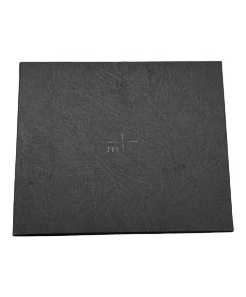 M+（エムピウ）m+ (エムピウ) 3つ折り財布 ブラック 未使用品の古着・服飾アイテム