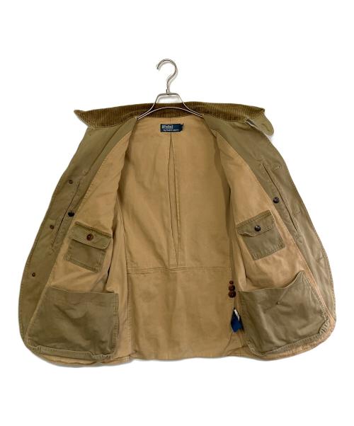 POLO RALPH LAUREN（ポロ・ラルフローレン）POLO RALPH LAUREN (ポロ・ラルフローレン) ハンティングジャケット ベージュ サイズ:Mの古着・服飾アイテム