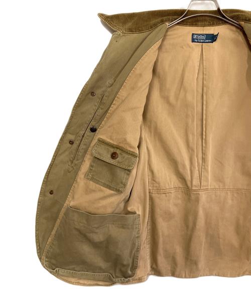 POLO RALPH LAUREN（ポロ・ラルフローレン）POLO RALPH LAUREN (ポロ・ラルフローレン) ハンティングジャケット ベージュ サイズ:Mの古着・服飾アイテム