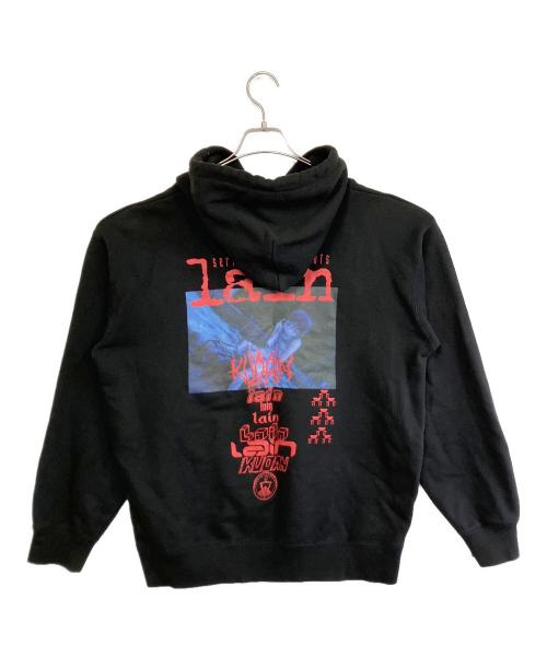 Lain（レイン）Lain (レイン) KUDAN (クダン) プルオーバーパーカー ブラック サイズ:XLの古着・服飾アイテム