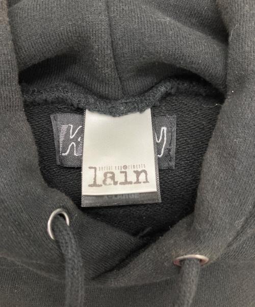 Lain（レイン）Lain (レイン) KUDAN (クダン) プルオーバーパーカー ブラック サイズ:XLの古着・服飾アイテム
