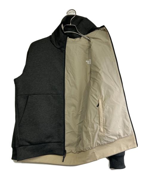 THE NORTH FACE（ザ ノース フェイス）THE NORTH FACE (ザ ノース フェイス) リバーシブルテックエアーフーディ ブラック×ベージュ サイズ:SIZE Mの古着・服飾アイテム