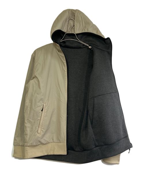 THE NORTH FACE（ザ ノース フェイス）THE NORTH FACE (ザ ノース フェイス) リバーシブルテックエアーフーディ ブラック×ベージュ サイズ:SIZE Mの古着・服飾アイテム