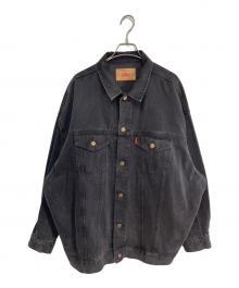 UNGRID×LEVI'S（アングリッド×リーバイス）の古着「ビッグシルエットデニムジャケット」｜ブラック