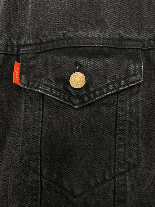 UNGRID（アングリッド）Ungrid (アングリッド) LEVI'S (リーバイス) ビッグシルエットデニムジャケット ブラック サイズ:Fの古着・服飾アイテム