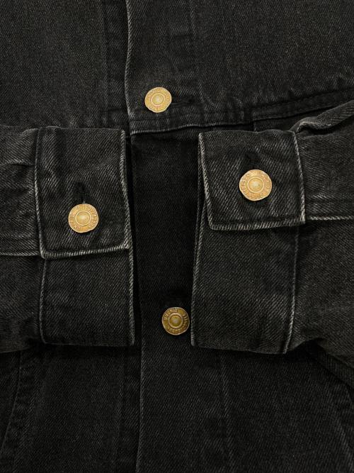 UNGRID（アングリッド）Ungrid (アングリッド) LEVI'S (リーバイス) ビッグシルエットデニムジャケット ブラック サイズ:Fの古着・服飾アイテム