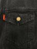 中古・古着 Ungrid (アングリッド) LEVI'S (リーバイス) ビッグシルエットデニムジャケット ブラック サイズ:F：7000円