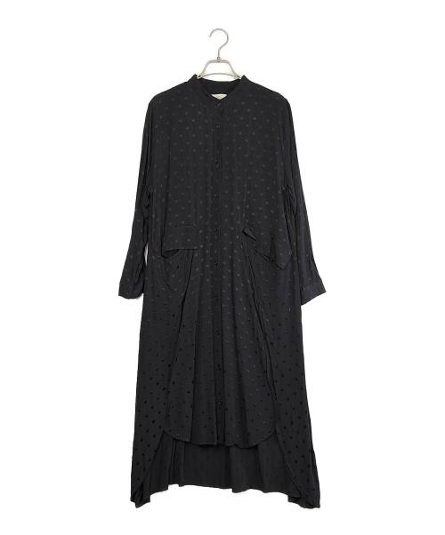 ear PAPILLONNER（イアパピヨネ）ear PAPILLONNER (イアパピヨネ) 長袖ワンピース ブラック サイズ:SIZE Freeの古着・服飾アイテム