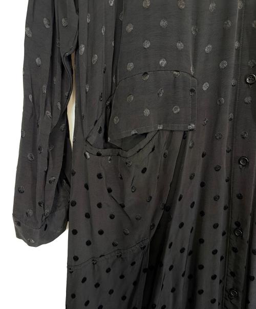 ear PAPILLONNER（イアパピヨネ）ear PAPILLONNER (イアパピヨネ) 長袖ワンピース ブラック サイズ:SIZE Freeの古着・服飾アイテム