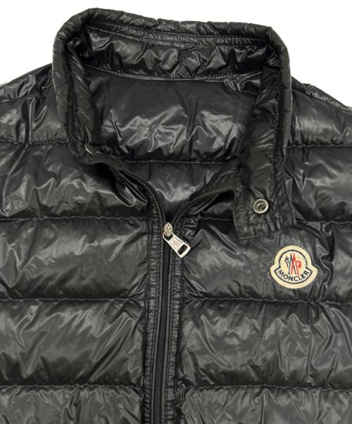 MONCLER（モンクレール）MONCLER (モンクレール) ダウンベスト ブラック サイズ:SIZE 0（S）の古着・服飾アイテム