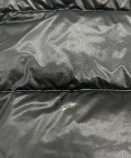 MONCLER（モンクレール）MONCLER (モンクレール) ダウンベスト ブラック サイズ:SIZE 0（S）の古着・服飾アイテム