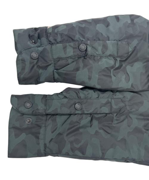 MONCLER GRENOBLE（モンクレール グルノーブル）MONCLER GRENOBLE (モンクレール グルノーブル) ダウンジャケット ブラック×グリーン サイズ:SIZE 0（S）の古着・服飾アイテム