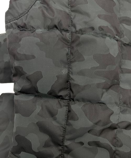 MONCLER GRENOBLE（モンクレール グルノーブル）MONCLER GRENOBLE (モンクレール グルノーブル) ダウンジャケット ブラック×グリーン サイズ:SIZE 0（S）の古着・服飾アイテム