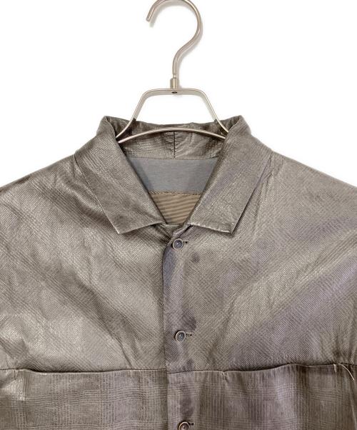 Karl Donoghue（カールドノヒュー）Karl Donoghue (カールドノヒュー) レザージャケット グレー サイズ:SIZE 36の古着・服飾アイテム
