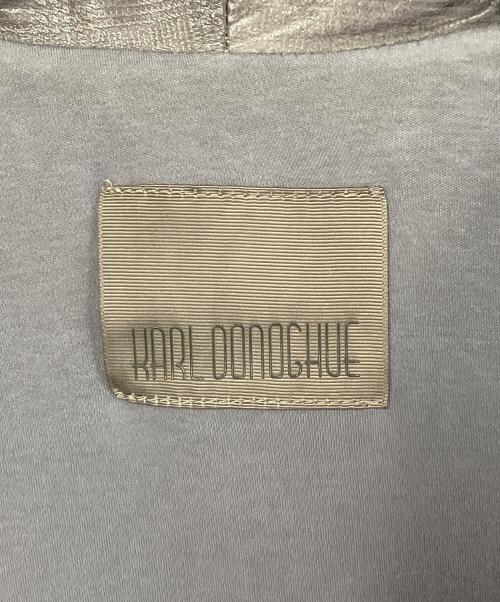 Karl Donoghue（カールドノヒュー）Karl Donoghue (カールドノヒュー) レザージャケット グレー サイズ:SIZE 36の古着・服飾アイテム