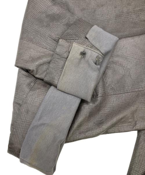 Karl Donoghue（カールドノヒュー）Karl Donoghue (カールドノヒュー) レザージャケット グレー サイズ:SIZE 36の古着・服飾アイテム