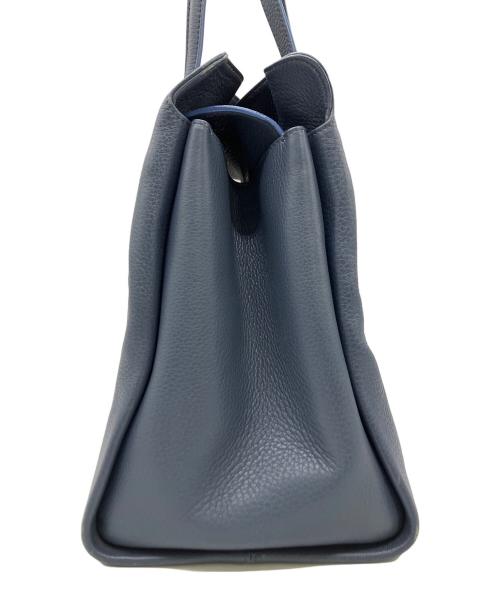 BVLGARI（ブルガリ）BVLGARI (ブルガリ) ハンドバッグ ブルーの古着・服飾アイテム