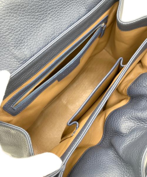 BVLGARI（ブルガリ）BVLGARI (ブルガリ) ハンドバッグ ブルーの古着・服飾アイテム