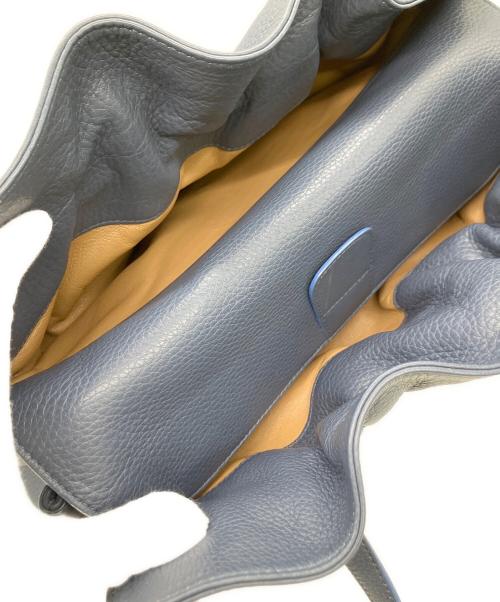 BVLGARI（ブルガリ）BVLGARI (ブルガリ) ハンドバッグ ブルーの古着・服飾アイテム