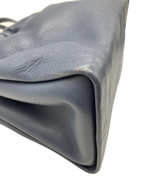 BVLGARI（ブルガリ）BVLGARI (ブルガリ) ハンドバッグ ブルーの古着・服飾アイテム