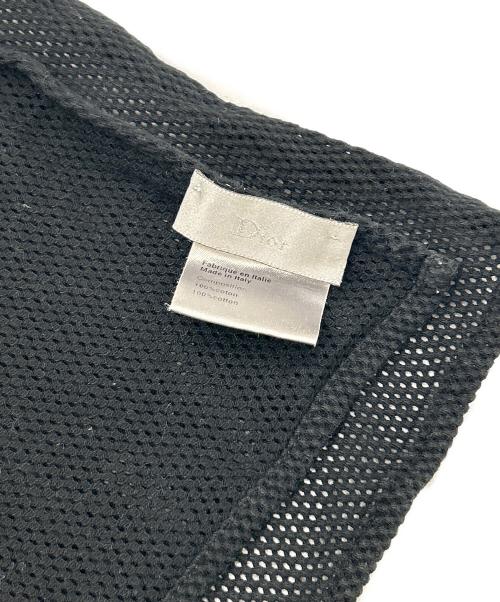 Christian Dior（クリスチャン ディオール）Christian Dior (クリスチャン ディオール) メッシュストール ブラックの古着・服飾アイテム