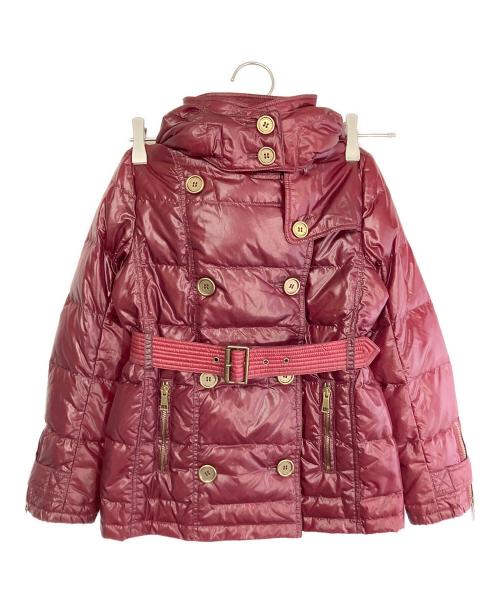 BURBERRY（バーバリー）BURBERRY (バーバリー) ダウンジャケット エンジ サイズ:8Yの古着・服飾アイテム