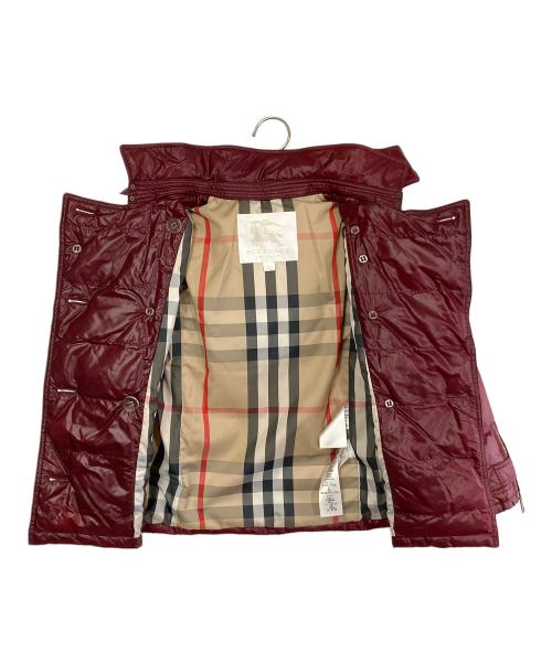 BURBERRY（バーバリー）BURBERRY (バーバリー) ダウンジャケット エンジ サイズ:8Yの古着・服飾アイテム