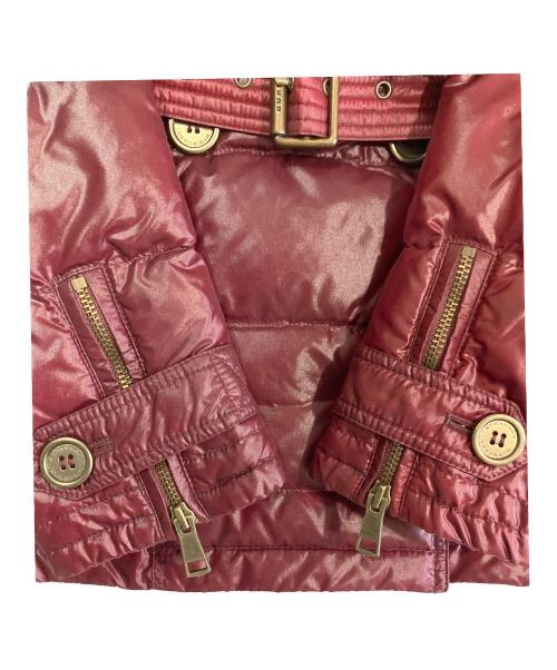 BURBERRY（バーバリー）BURBERRY (バーバリー) ダウンジャケット エンジ サイズ:8Yの古着・服飾アイテム