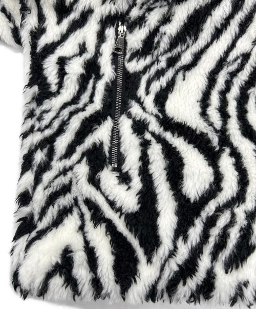 TATRAS（タトラス）TATRAS (タトラス) フードボアブルゾン ホワイト×ブラック サイズ:SIZE 04（XL）の古着・服飾アイテム