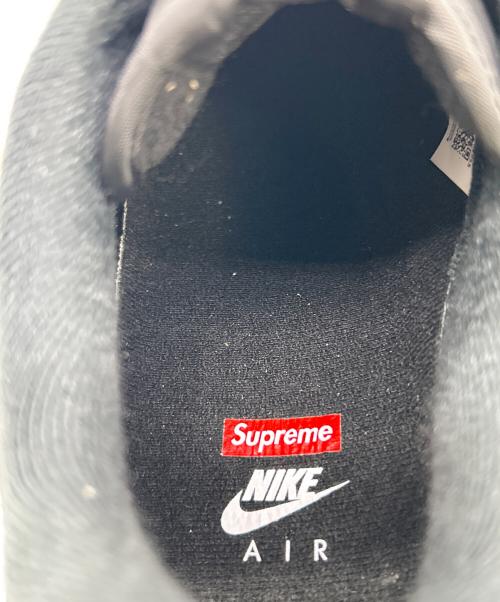 NIKE（ナイキ）NIKE (ナイキ) Supreme (シュプリーム) スニーカー ブラック サイズ:SIZE 28cm 未使用品の古着・服飾アイテム