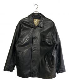 45rpm（45アールピーエム）の古着「レザージャケット」｜ブラック