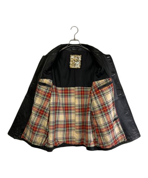 45rpm（45アールピーエム）45rpm (45アールピーエム) レザージャケット ブラック サイズ:SIZE 不明の古着・服飾アイテム