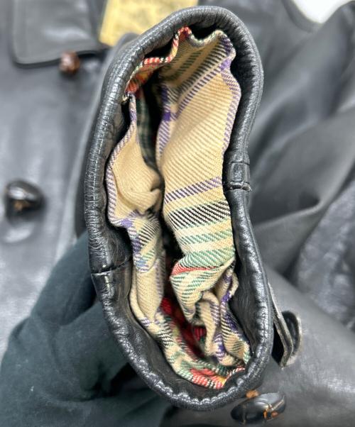 45rpm（45アールピーエム）45rpm (45アールピーエム) レザージャケット ブラック サイズ:SIZE 不明の古着・服飾アイテム