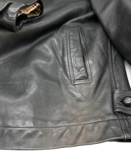 45rpm（45アールピーエム）45rpm (45アールピーエム) レザージャケット ブラック サイズ:SIZE 不明の古着・服飾アイテム