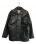 45rpm（45アールピーエム）の古着「レザージャケット」｜ブラック