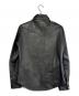 Y'2LEATHER (ワイツーレザー) レザーシャツ ブラック サイズ:SIZE 38（M）：25000円
