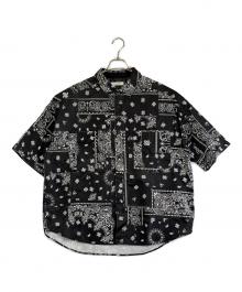 FREAK'S STORE（フリークスストア）の古着「半袖シャツ」｜ホワイト×ブラック