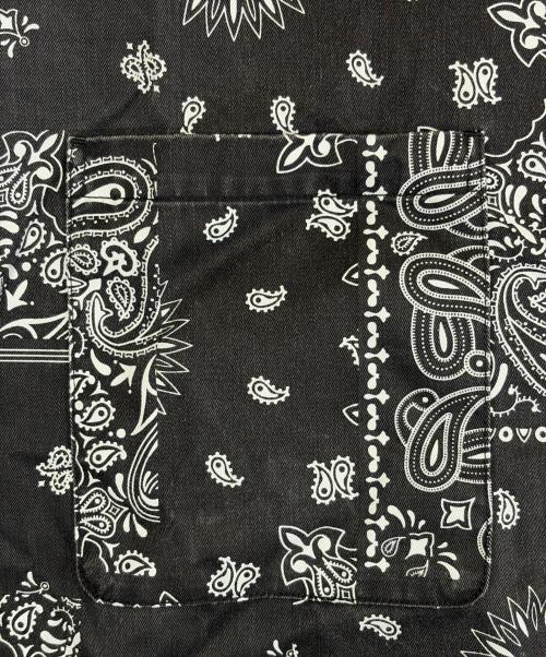 FREAK'S STORE（フリークスストア）FREAK'S STORE (フリークスストア) 半袖シャツ ホワイト×ブラック サイズ:SIZE Mの古着・服飾アイテム