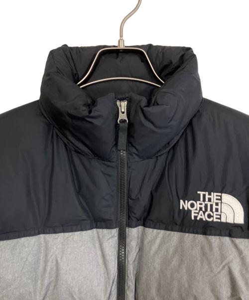 THE NORTH FACE（ザ ノース フェイス）THE NORTH FACE (ザ ノース フェイス) ヌプシジャケット ブラック×グレー サイズ:Mの古着・服飾アイテム