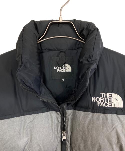 THE NORTH FACE（ザ ノース フェイス）THE NORTH FACE (ザ ノース フェイス) ヌプシジャケット ブラック×グレー サイズ:Mの古着・服飾アイテム