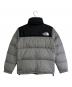 THE NORTH FACE (ザ ノース フェイス) ヌプシジャケット ブラック×グレー サイズ:M：17000円