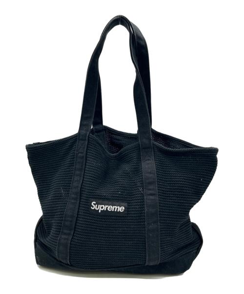 SUPREME（シュプリーム）Supreme (シュプリーム) トートバッグ ブラックの古着・服飾アイテム