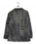1piu1uguale3 relax (ウノピゥウノウグァーレトレ リラックス) ハウンドトゥースジャガードジャケット グレー サイズ:SIZExxｌ：10000円