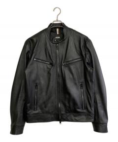 中古・古着通販】HUGO BOSS (ヒューゴ ボス) ライダースジャケット