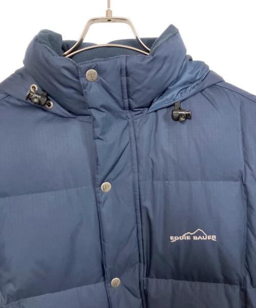 Eddie Bauer（エディーバウアー）Eddie Bauer (エディーバウアー) ダウンジャケット ネイビー サイズ:Lの古着・服飾アイテム