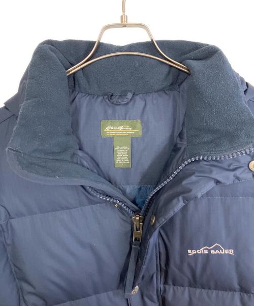 Eddie Bauer（エディーバウアー）Eddie Bauer (エディーバウアー) ダウンジャケット ネイビー サイズ:Lの古着・服飾アイテム